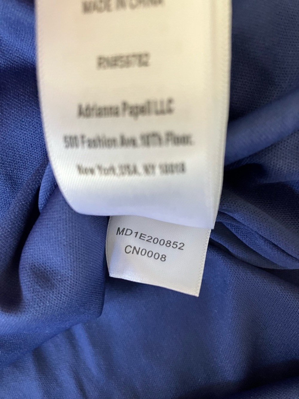 Aidan Mattox Navy Pleated Midi Dress Size 8 Beaded Yoke Sleeveless Wedding Guest - Picture 12 of 13